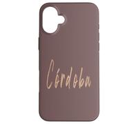 Córdoba España Diseño Vintage Elegante Carcasa para iPhone 16 Plus