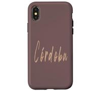 Córdoba España Diseño Vintage Elegante Carcasa para iPhone X/XS