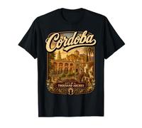 Córdoba España Vintage Andalucía Viajes Córdoba Vacaciones Camiseta
