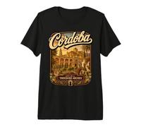 Córdoba España Vintage Andalucía Viajes Córdoba Vacaciones Camiseta Premium