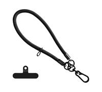 Cordón antirrobo para teléfono, correa de muñeca antirrobo para teléfono, ajustable y anticaídas, accesorios electrónicos de consumo para viajes, senderismo, esquí, mochila al aire libre, Negro, Refer