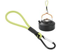 Cordón con mosquetón, mosquetón para Tienda de campaña con Correa, Herramienta de montañismo para Acampar al Aire Libre, Equipaje, Carga, Lonas, Cierre de Carrito de Mano