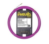 cordon de acero recubierto de poliamida de 12 m, resistente y duradero, ideal para soporte, amarrado y aplicaciones industriales.