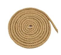 Cordón de algodón Trenzado Cordón de algodón 10M, 5/7mm, for Bolso, Mochila, Correa, Pretina, Cuerda Trenzada, Zapatos, decoración(Color 11,5mm)