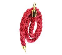 Cordón De Barrera,1.5 M Cuerda Trenzada Para Seguridad Banquetes - Cuerdas Largas De Alfombras | Para Bancos, Hotel, Museo, Iglesias, Restaurante, Parkings, Tiendas, Áreas De Espera