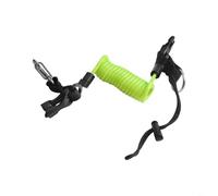 Cordón de buceo elástico con hebilla de liberación rápida para mayor seguridad en aventuras al aire libre (verde)