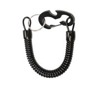 Cordón de con mosquetón, cordón para llaves de coche, correa de seguridad elástica retráctil antipérdida para mochila, kayak, , buceo, mujeres, cinturón de trabajo