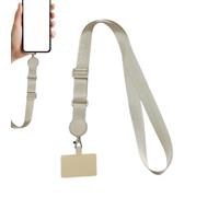 Cordón De Cuello Para Teléfono Celular Correa De Cuello Extraíble Para Del | Ajustable Multifuncional Universal Ligero Suave Manos Libres Para Tarjetas, Cartera, Efectivo, Viaje Diario,