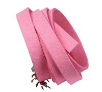 Cordón de cuero de gamuza sintética, 10 Uds., hilo de encaje for collar, pulsera, gargantilla, joyería, suministros for manualidades(Dark Pink)