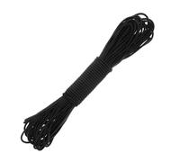 Cordón de goma de 2 mm, 12 m, cordón elástico negro, cuerda expandidora, cuerda de goma, cuerda elástica redonda, cuerda elástica de paracord, cuerda elástica para trabajos de costura, camping