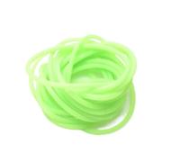 Cordón de Goma de Pesca Tubo de luz Nocturna Verde 5 m Longitud, línea Pesca Alta presión for Aguas Profundas, Tubo Goma Suave, 1 Pieza(2mm)