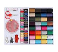 Cordón de Hilo 64 Stuks Naaigaren Spoel Set Portátil y Liviano para Proyectos de Costura o Manualización Combinación Colores Múltiples Adecuado para Costura Manual o Máquina