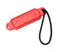 Cordón de mochila de liberación rápida para equipo de senderismo con sistema de tracción de un segundo y accesorio de envoltura completa (rojo)