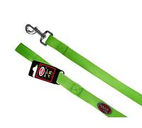 Cordón de Nailon con Mango Forrado de Neopreno, Neopreno Comfort Talla XL - 2,5 cm (120 cm), Verde Claro, L-Neo-Lightgreen-XL