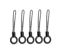 Cordón de nailon con patrón de puntos pequeños con anillos para teléfono, cámara, mochilas, accesorios, multidispositivo, diseño de durabilidad, cordón de puntos con anillos