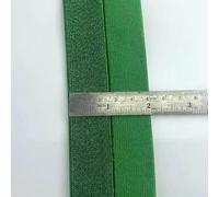 Cordón de Nylon plano elástico, Banda elástica de nailon - Multicolor - 25-50 mm de ancho - 1-3 metros de largo(Green 25mm,1Meter)