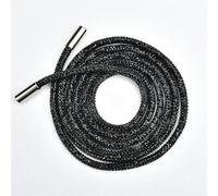 Cordón de repuesto, Cordón de repuesto con diamantes de imitación (120 cm, 6 mm), multicolor(Black)