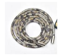 Cordón de repuesto, Cordón de repuesto con diamantes de imitación (120 cm, 6 mm), multicolor(Leopard Print)