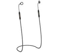 Cordón de seguridad magnético resistente a los tirones que mantiene los tapones seguros y prácticos. Cordón de silicona flexible compatible con la mayoría de tapones para los oídos con puntas