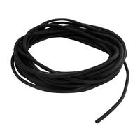 Cordón de sellado de 6 metros, 4 mm de diámetro, junta redonda de espuma EPDM, negro, perfil de relleno para juntas de puertas