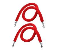 Cordón de separación, Cuerda roja del terciopelo, cuerdas al aire libre del puntal del control de multitudes de las barreras de seguridad for la alfombra/la iglesia/el hotel