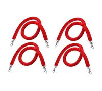 Cordón de separación, Cuerda roja del terciopelo, cuerdas al aire libre del puntal del control de multitudes de las barreras de seguridad for la alfombra/la iglesia/el hotel
