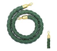 Cordón de separación, Cuerda torcida de barrera de cola gruesa y resistente, cuerda de barreras colgantes de seguridad for restaurantes/hoteles/cines