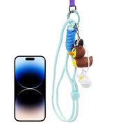 Cordón de teléfono - ABS | Correa para teléfono móvil | Correa de teléfono móvil resistente para mujeres, profesores, niñas y estudiantes, ideal para el trabajo, viajes, compras, uso diario, aulas