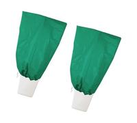 Cordón deslizante grande de tela para proteger plantas de invierno, 200 x 240 cm, color blanco, crema, verde, ventilado, para plantas, fácil instalación