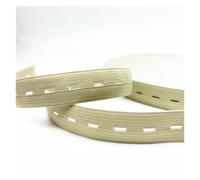 Cordón Elástico Con Agujeros, Bandas elásticas de punto for ojales, 20mm ancho, 2 yardas, Multicolor, for costura artesanal cintura(7)