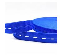 Cordón Elástico Con Agujeros, Bandas elásticas de punto for ojales, 20mm ancho, 2 yardas, Multicolor, for costura artesanal cintura(9)