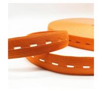 Cordón Elástico Con Agujeros, Bandas elásticas de punto for ojales, 20mm ancho, 2 yardas, Multicolor, for costura artesanal cintura(17)
