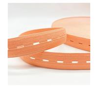 Cordón Elástico Con Agujeros, Bandas elásticas de punto for ojales, 20mm ancho, 2 yardas, Multicolor, for costura artesanal cintura(16)