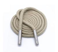 Cordón elástico cordones para enfilar, Sudadera con capucha y cordón ajustable de color sólido trenzado tope desmontable(J)
