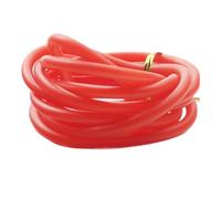 Cordón Elástico Tubo de Goma Hueco látex 2 Metros, cordón elástico for Aparejos Pesca, Cuerda elástica for Atar, 1 Pieza(Red,2 * 4MM)