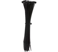 Cordón en bolsa para vehículos PSA, 1,5 a 49 mm, diámetro de sujeción, 180 x 3,6 mm, negro, lote de 50