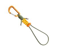 Cordón Llavero - Paracord Poliéster 26 cm | Correa de transporte para botella de agua con | Banda de silbato para mujeres y hombres, mochila de acampada, deportes al aire libre, senderismo