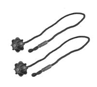 Cordón Maletero Estante Compatible con para A3 8P 8V Q2 Q3 F3 Q5 8R, Soporte para Bandeja De Carga Trasera, Clip para Cuerda, Colgador De Cable Pivotante, Longitud De La Cuerda: 45 Cm.(2Pcs String)