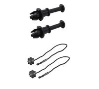 Cordón Maletero Estante Compatible con Seat para Ibiza 6L 6F KJ1 MK3 para Altea para Toledo 1M 5P KG, Soporte Bandeja De Maletero Trasero, Clips De Cadena, Colgador Pivotante Z5867769