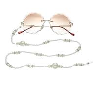 Cordon para Gafas, Cadena para Gafas de Sol y de Lectura, Cordones para Gafas para Mujer, Cadena de Cuentas de coral