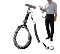 Cordón para teléfono celular, cadena retráctil antirrobo, correa de teléfono para viajes, para adultos, mujeres, hombres, viajes, uso diario, senderismo, viajes, al aire, playa, kayak, concierto