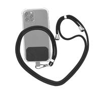 Cordón para teléfono - Correa para el cuello multiusos para tarjetas y de teléfono | Cordón retráctil antipérdida | Accesorio universal unisex para un transporte seguro con manos libres, viajes