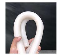 Cordón Redondo De Silicona Sólida Blanca De 1/2 M, Varilla De Goma, Junta De Goma De Silicona, Tiras De Sellado, Junta Tórica, Resistente A Altas Temperaturas, 1-25 Mm(6mm (1Meter))