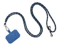 Cordón Smartphone Universal Funda y Carcasa Perlas 90cm azul