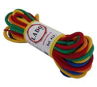 Cordón Trenzado LADO para enhebrar, Hacer Pulseras .Grosor 2,8 mm Ø con Puntas terminadas. No se deshilacha. Incluye de Regalo Aguja Gigante 100% Segura