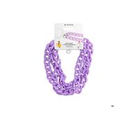 Cordon Universal - Bigben - Mallas Violeta - Nylon - Compatible con smartphones - Desmontable