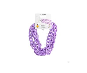 Cordon Universal - Bigben - Mallas Violeta - Nylon - Compatible con smartphones - Desmontable