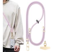 Cordón universal para teléfono, correa ajustable para llevar todos los días, práctico cordón para hombres, mujeres, estudiantes, viajeros, compatible con muchos teléfonos inteligentes, lo que permite