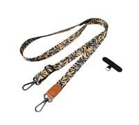 Cordón universal retro for teléfono móvil, bandolera larga for colgar en el cuello, correas for llaves, porta credencial de identificación(Color3)