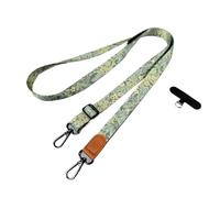 Cordón universal retro for teléfono móvil, bandolera larga for colgar en el cuello, correas for llaves, porta credencial de identificación(Color1)